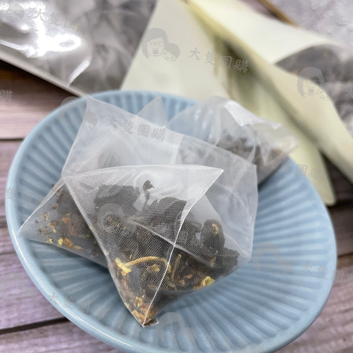 桂花系列。一分鐘冷泡茶 (30入三角茶包。袋裝)